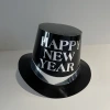 Cross-border Lincoln European and American party black top hat paper hat New Year Golden Party festival top hat manufacturer wholesale Application Scenario